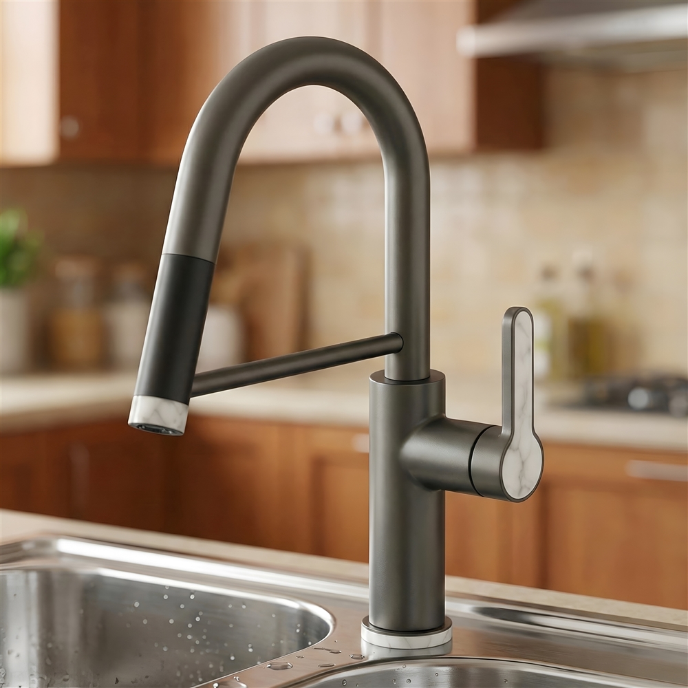 Gun Metal Gray Kitchen